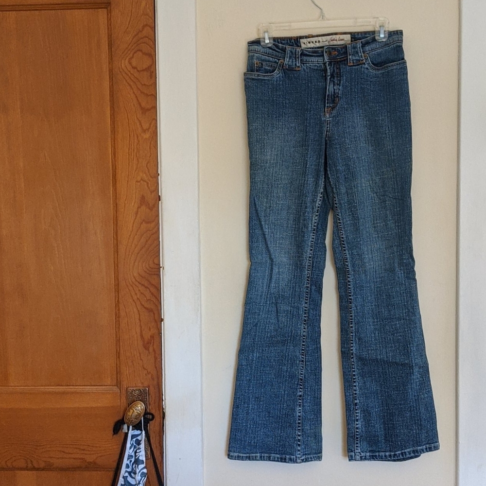 Flared Denim Stretch Jeans size 8